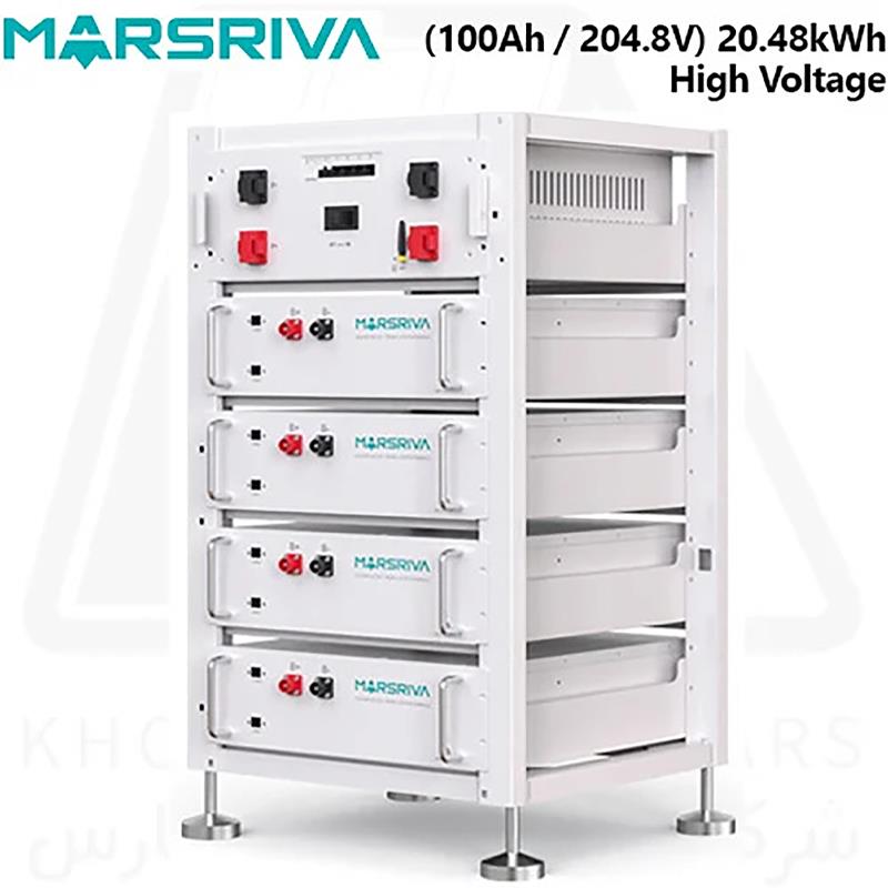 خرید HV BOX باتری لیتیوم ولتاژ بالا 20.48 کیلووات مارسریوا | Marsriva HV BOX 20.48kW Lithium Battery